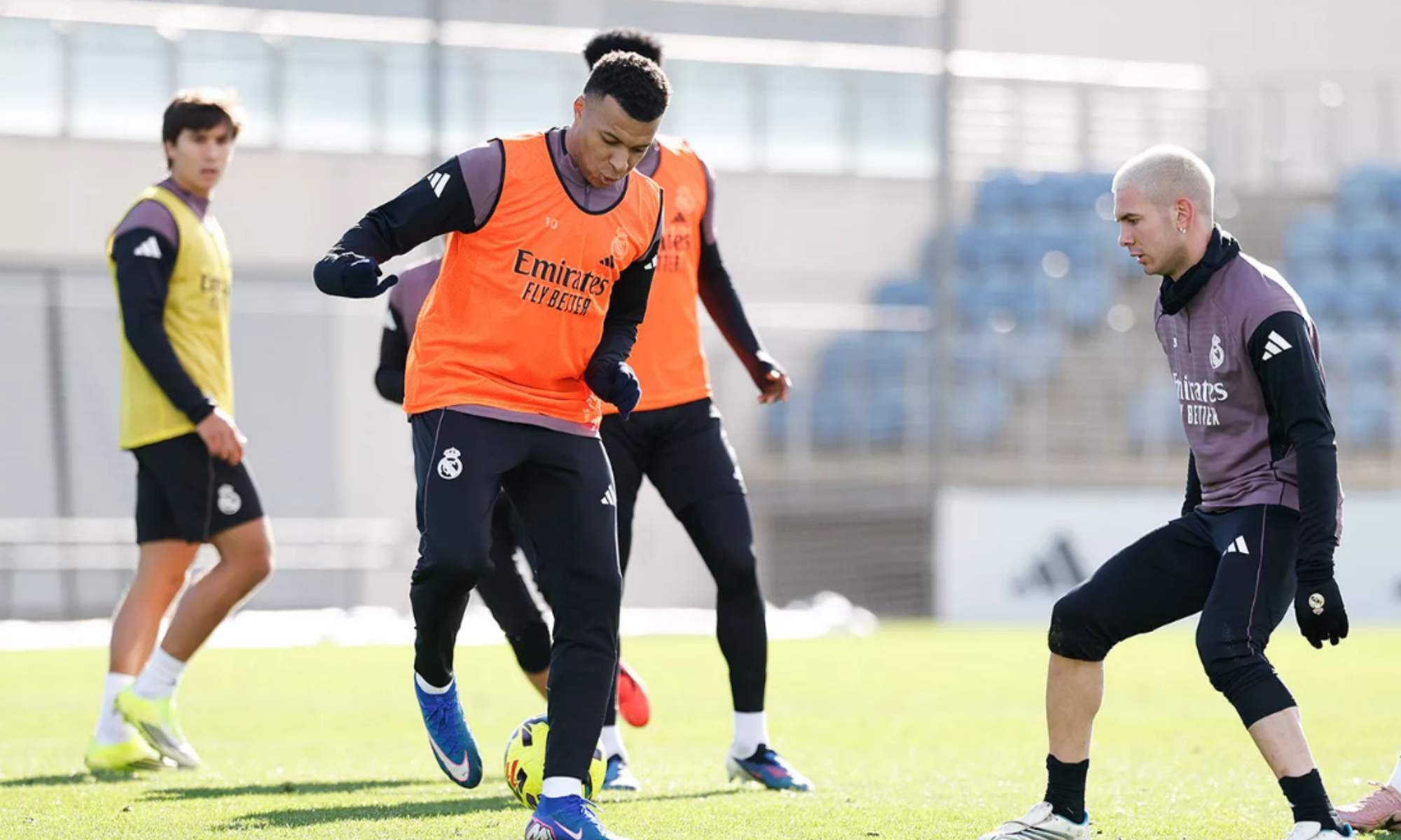 El Real Madrid prepara el partido de mañana contra el Villarreal