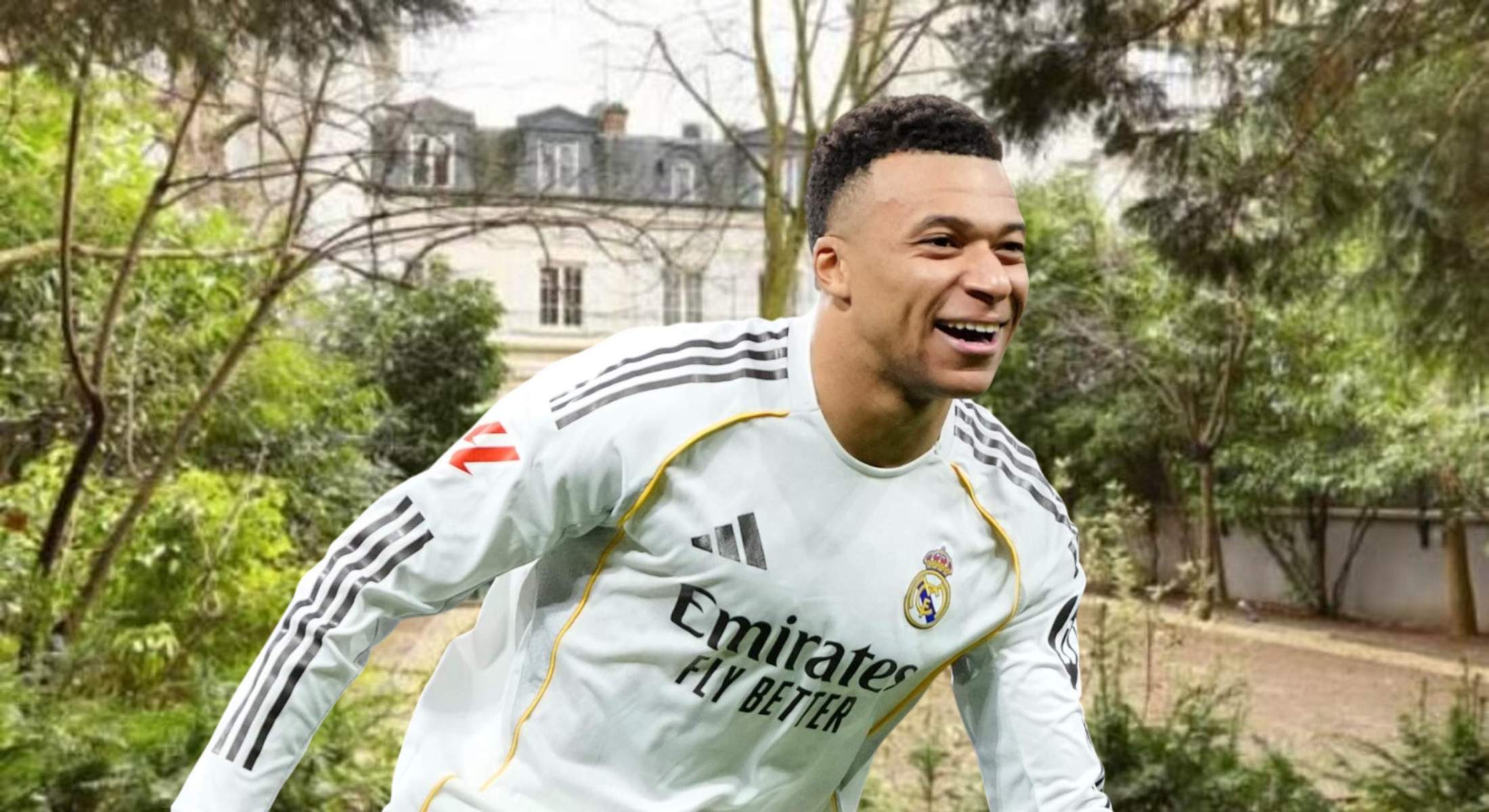 La mansión de Mbappé en París
