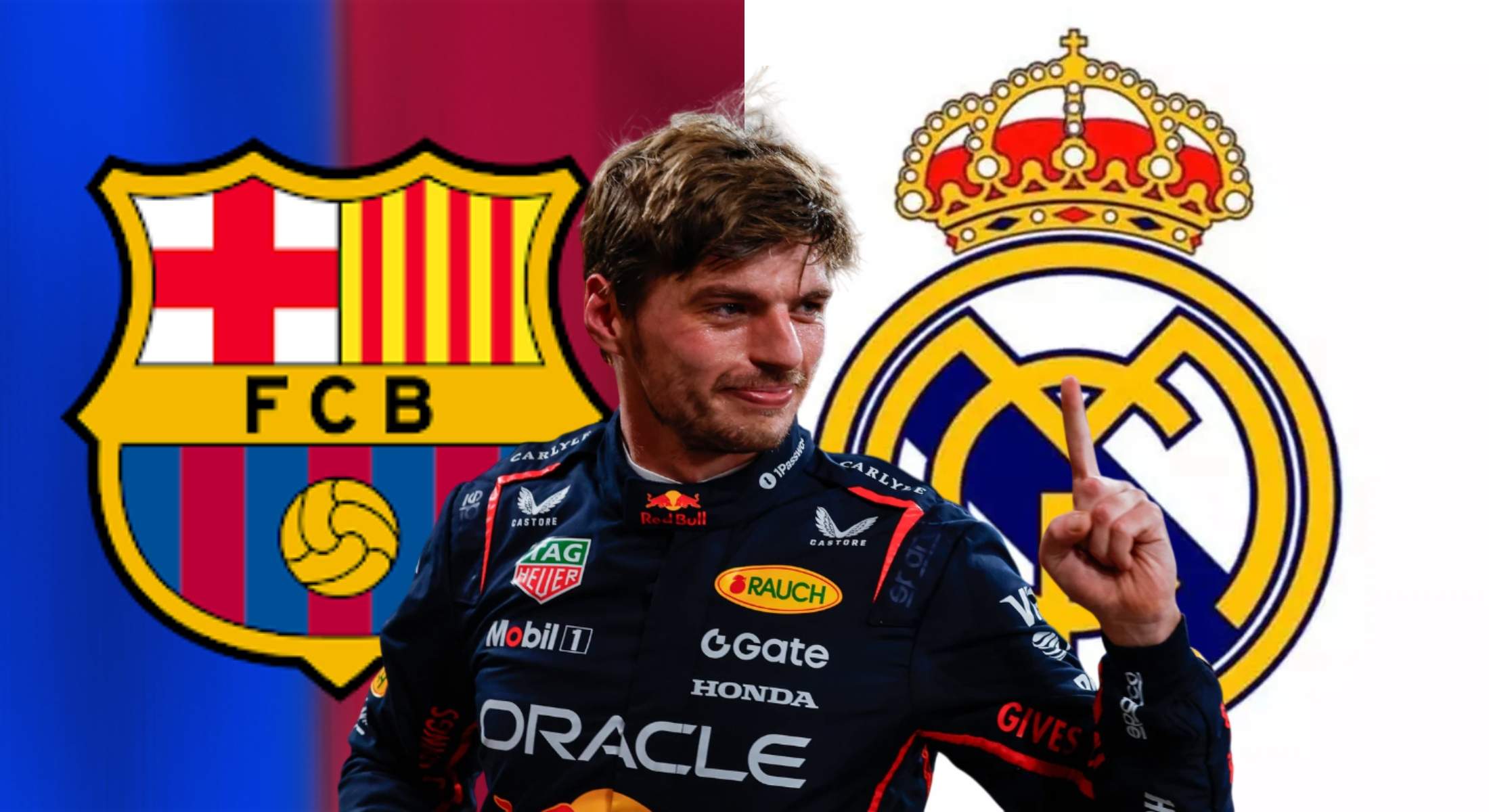Max Verstappen elige a un madridista antes de al Barcelona
