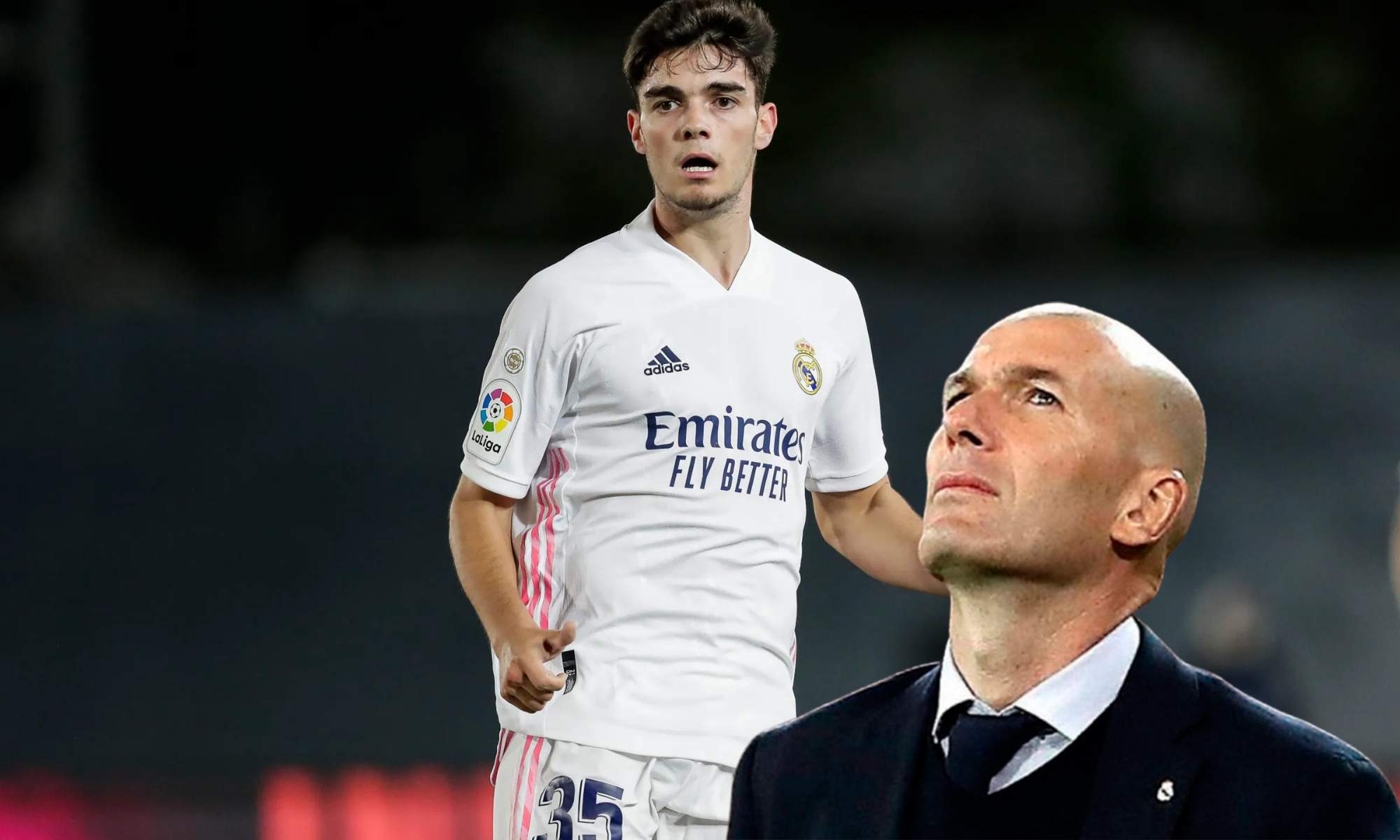 Miguel Gutiérrez y Zidane