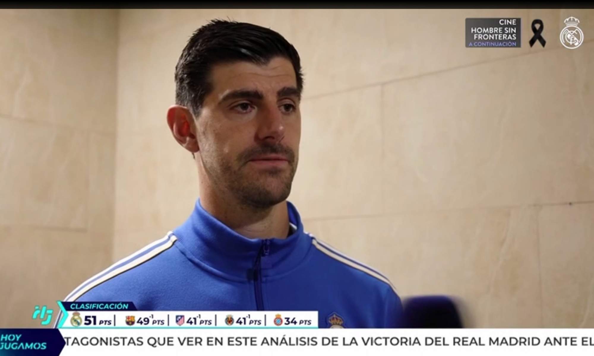 Courtois, tras ganar al Villarreal: "Cuando hay confianza, todo funciona mejor"