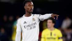 Eduardo Camavinga jugando contra el Villarreal. Eduardo Camavinga jugando contra el Villarreal.