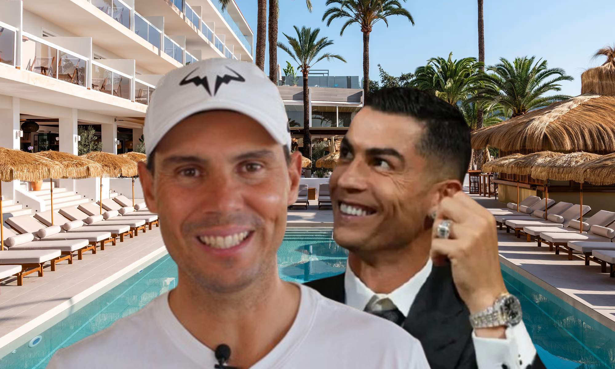Rafa Nadal, Cristiano Ronaldo y un hotel ZEL.
