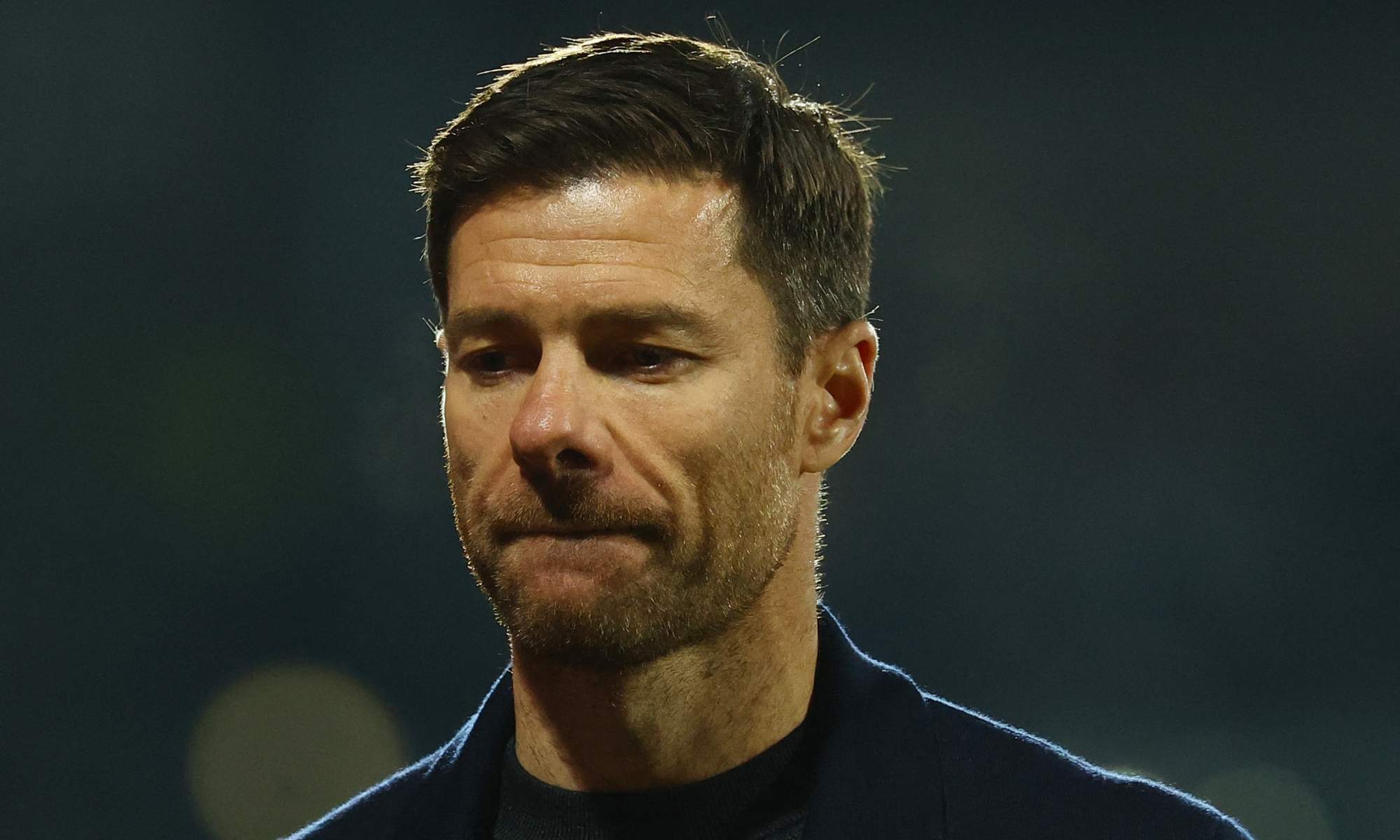 Xabi Alonso durante un partido.