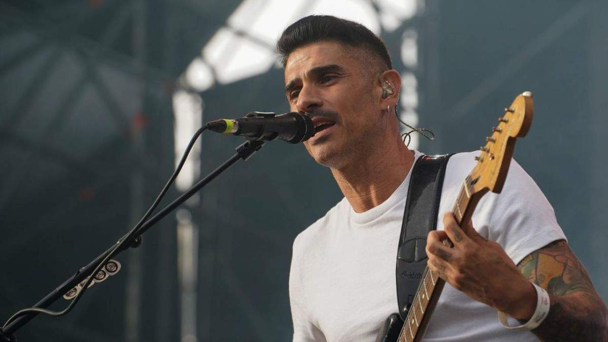 Álvaro Benito durante un concierto Álvaro Benito durante un concierto