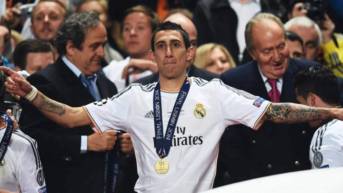Ángel di María se marchó del Real Madrid después de ganar la Décima Copa de Europa. Ángel di María se marchó del Real Madrid después de ganar la Décima Copa de Europa.