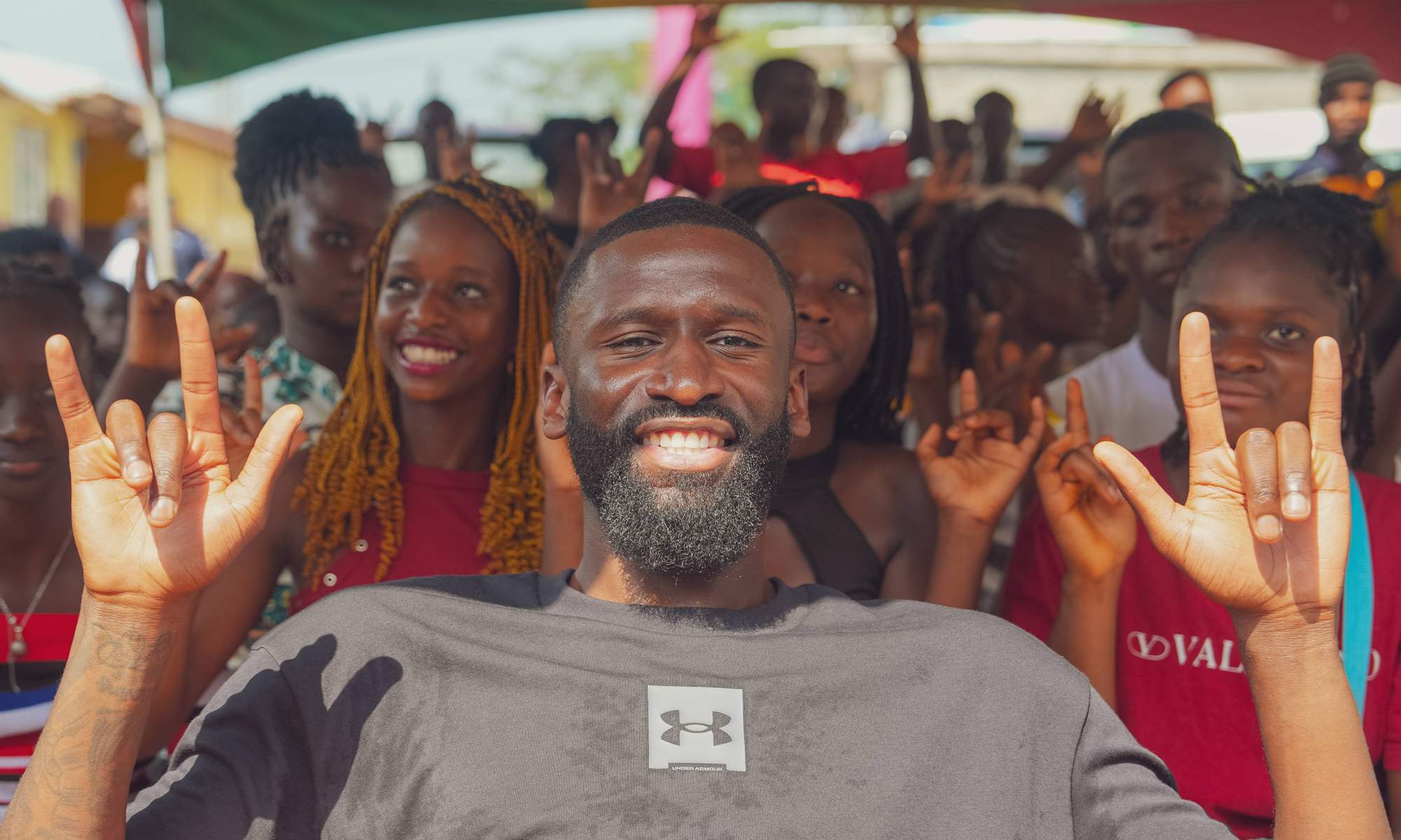 Antonio Rüdiger de vacaciones.