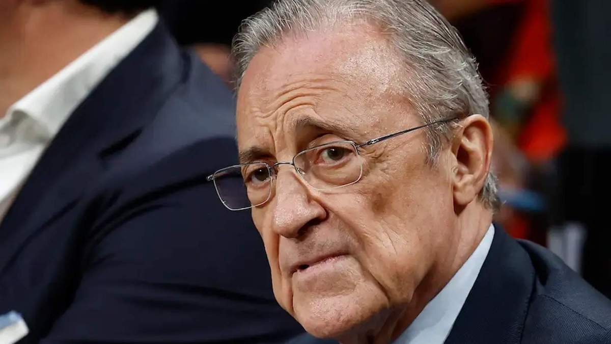 Florentino Pérez en un acto del Real Madrid.