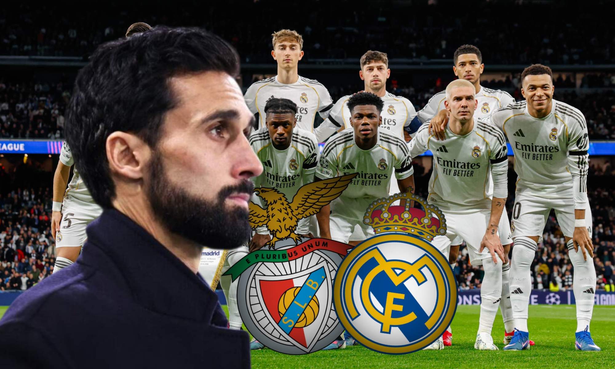 Álvaro Arbeloa apenas toca la alineación del Real Madrid contra el Benfica.
