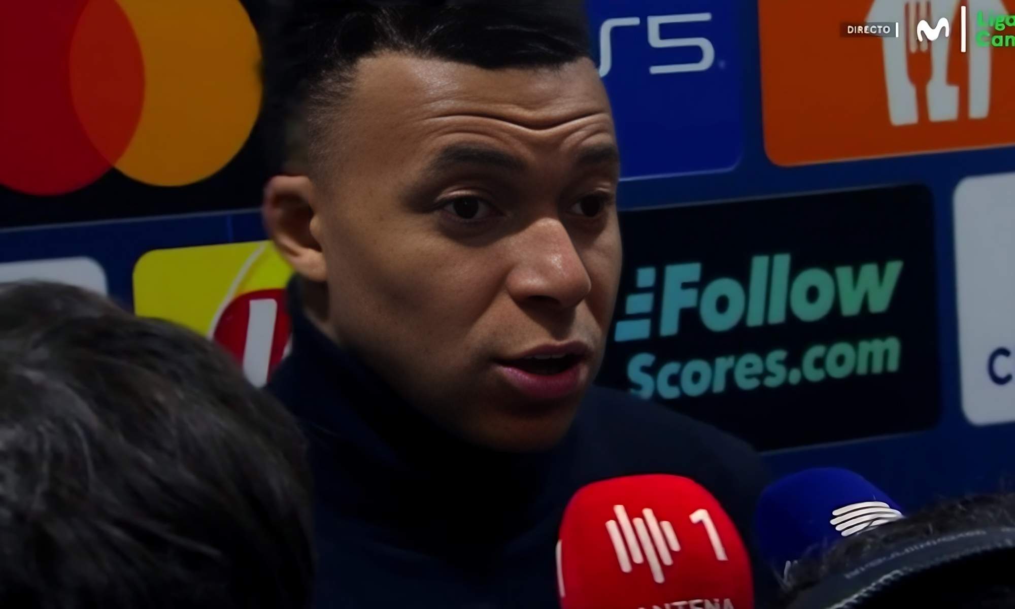 Mbappé: "El Benfica se jugaba la vida y parecía que nosotros no"