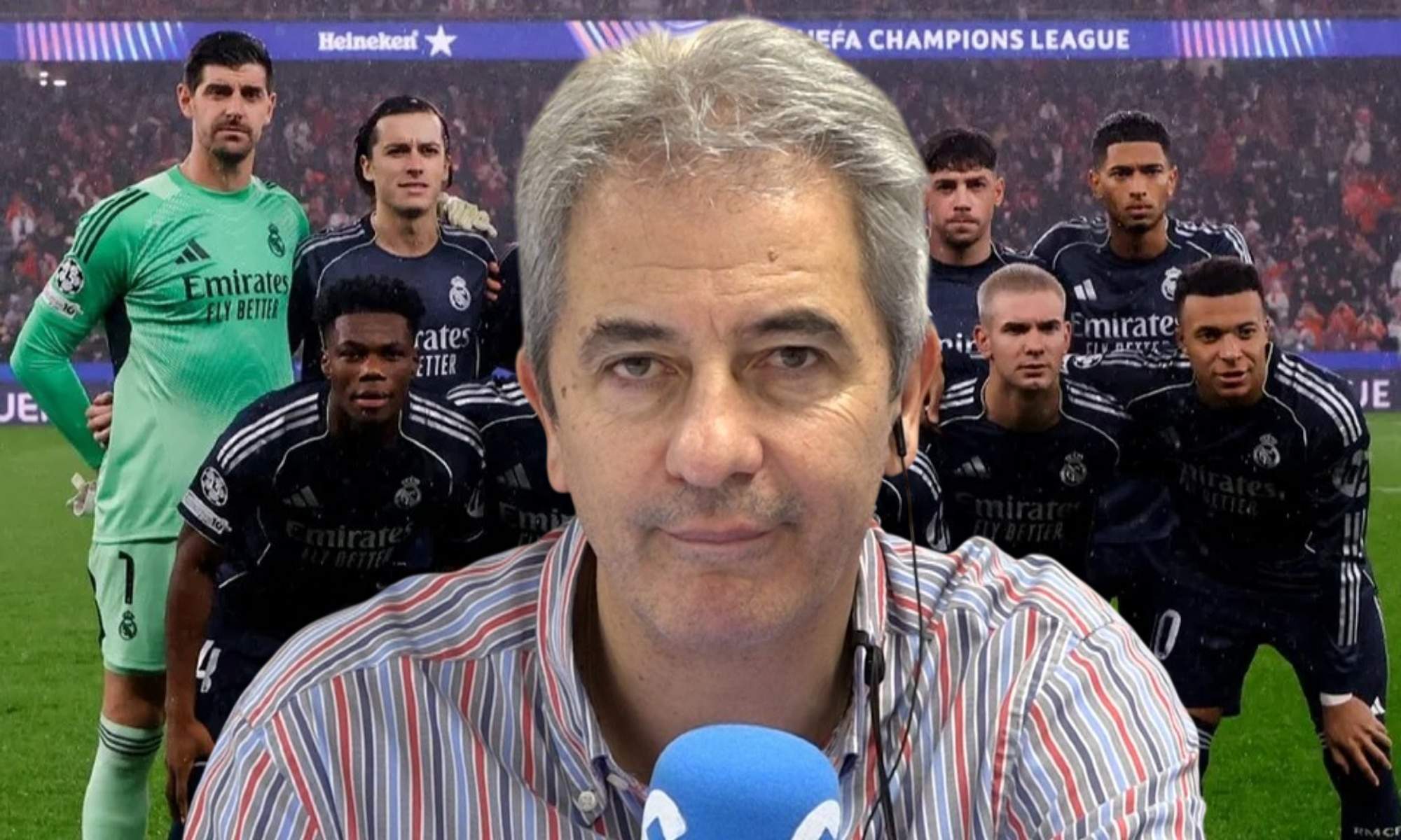 Manolo Lama (64) señala a 9 jugadores del Real Madrid tras la dura derrota ante el Benfica: "Son un bochorno"