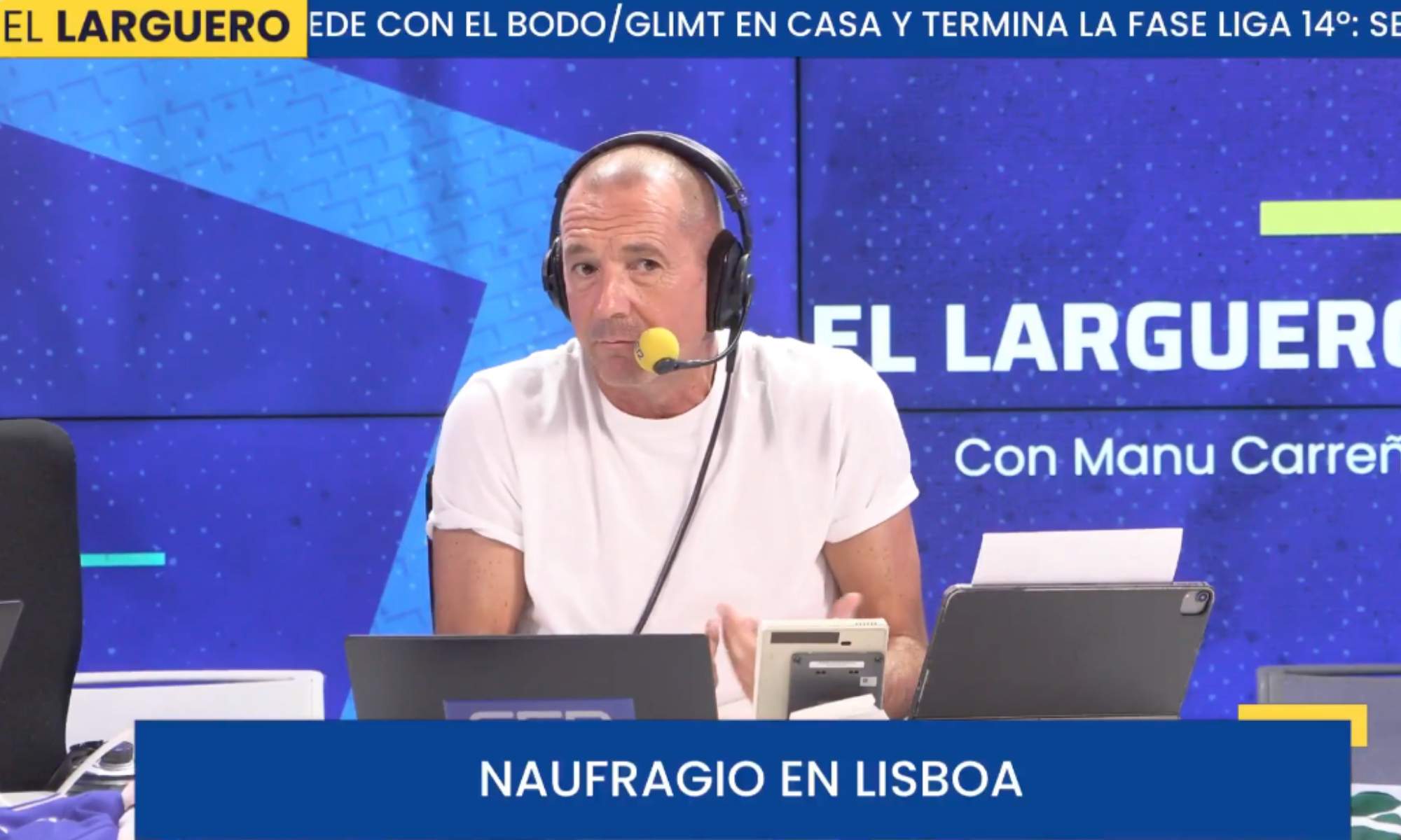 Manu Carreño ha sido muy crítico con Kylian Mbappé tras el choque del Real Madrid contra el Benfica en la Champions.