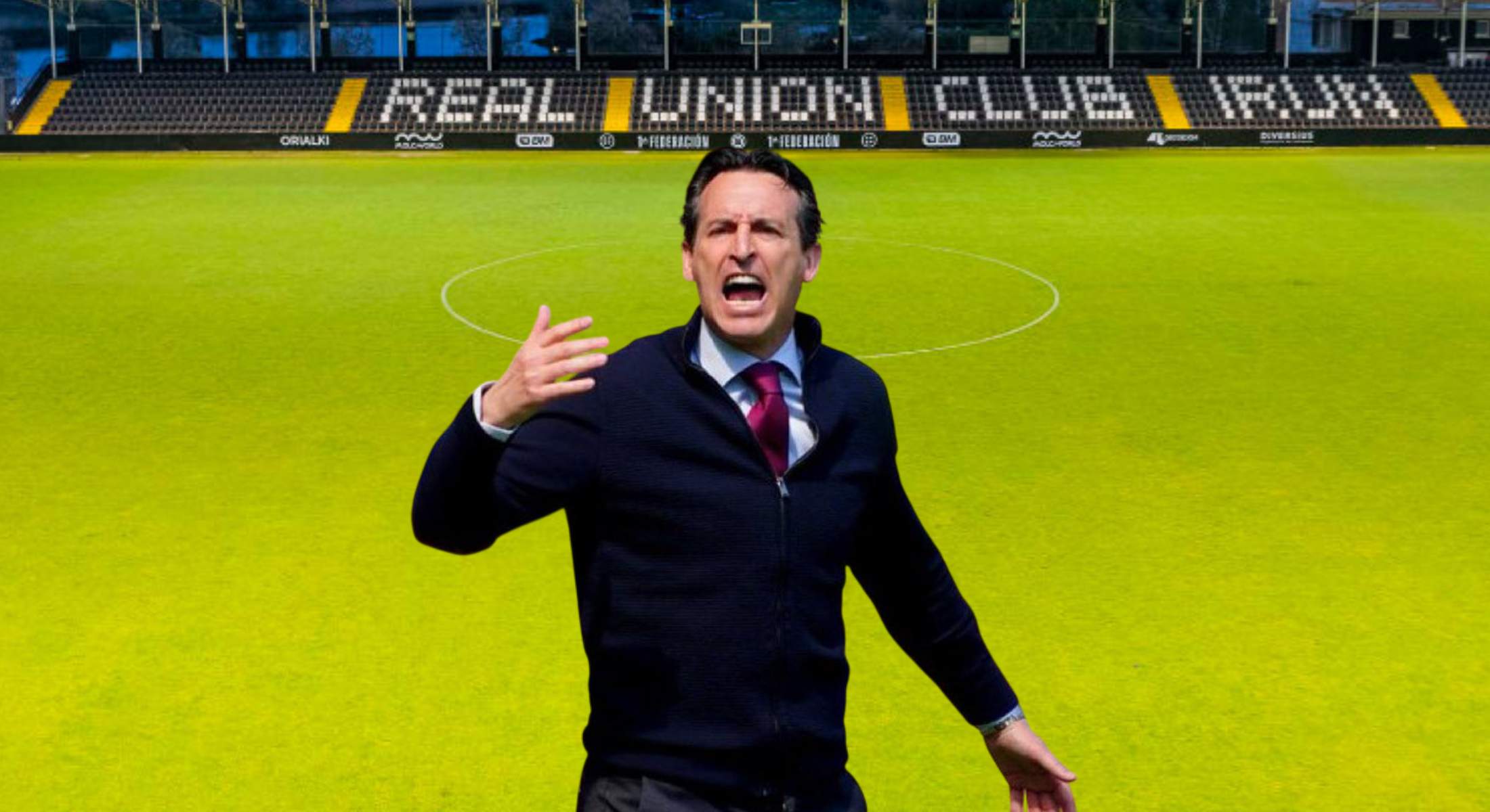 Unai Emery, empresas y el Real Unión