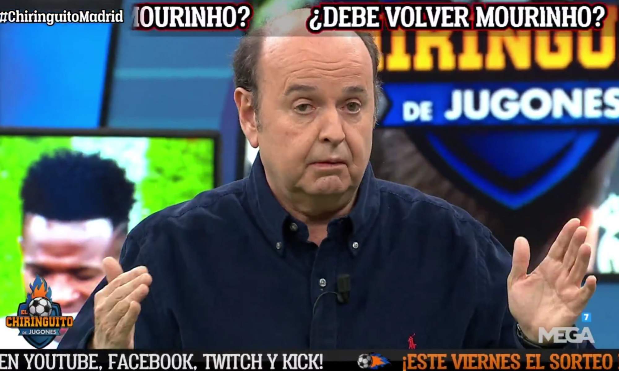 Juanma Rodríguez en El Chiringuito.