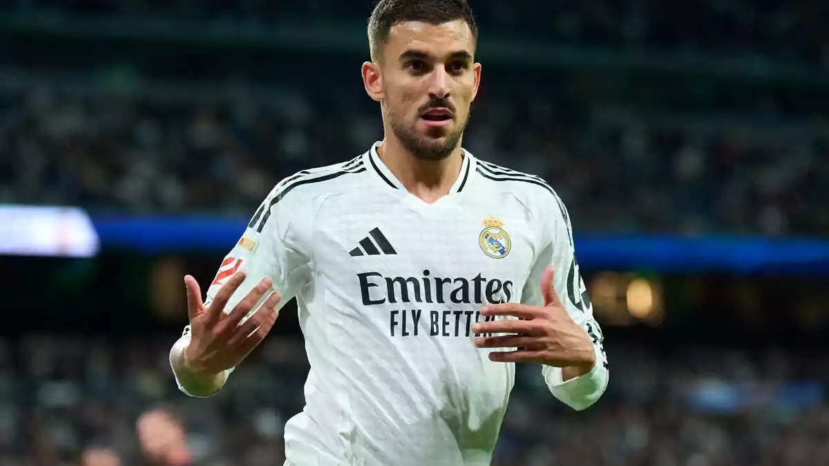 Dani Ceballos durante un partido del Real Madrid Dani Ceballos durante un partido del Real Madrid