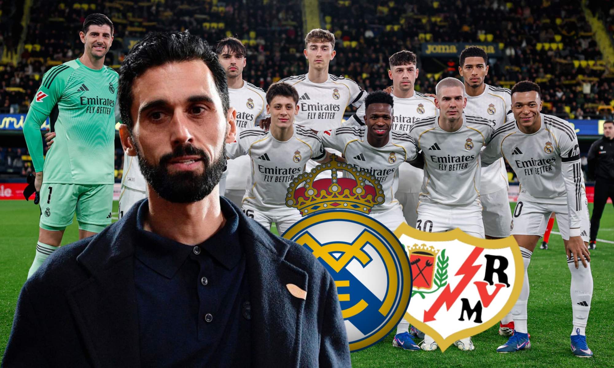 Álvaro Arbeloa sólo hace un cambio en la alineación para recibir al Rayo Vallecano en el Santiago Bernabéu. Álvaro Arbeloa sólo hace un cambio en la alineación para recibir al Rayo Vallecano en el Santiago Bernabéu.