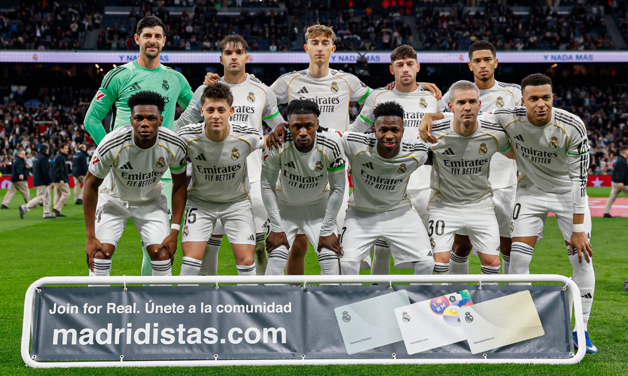 Alineación titular del Real Madrid contra el Rayo Vallecano. Alineación titular del Real Madrid contra el Rayo Vallecano.