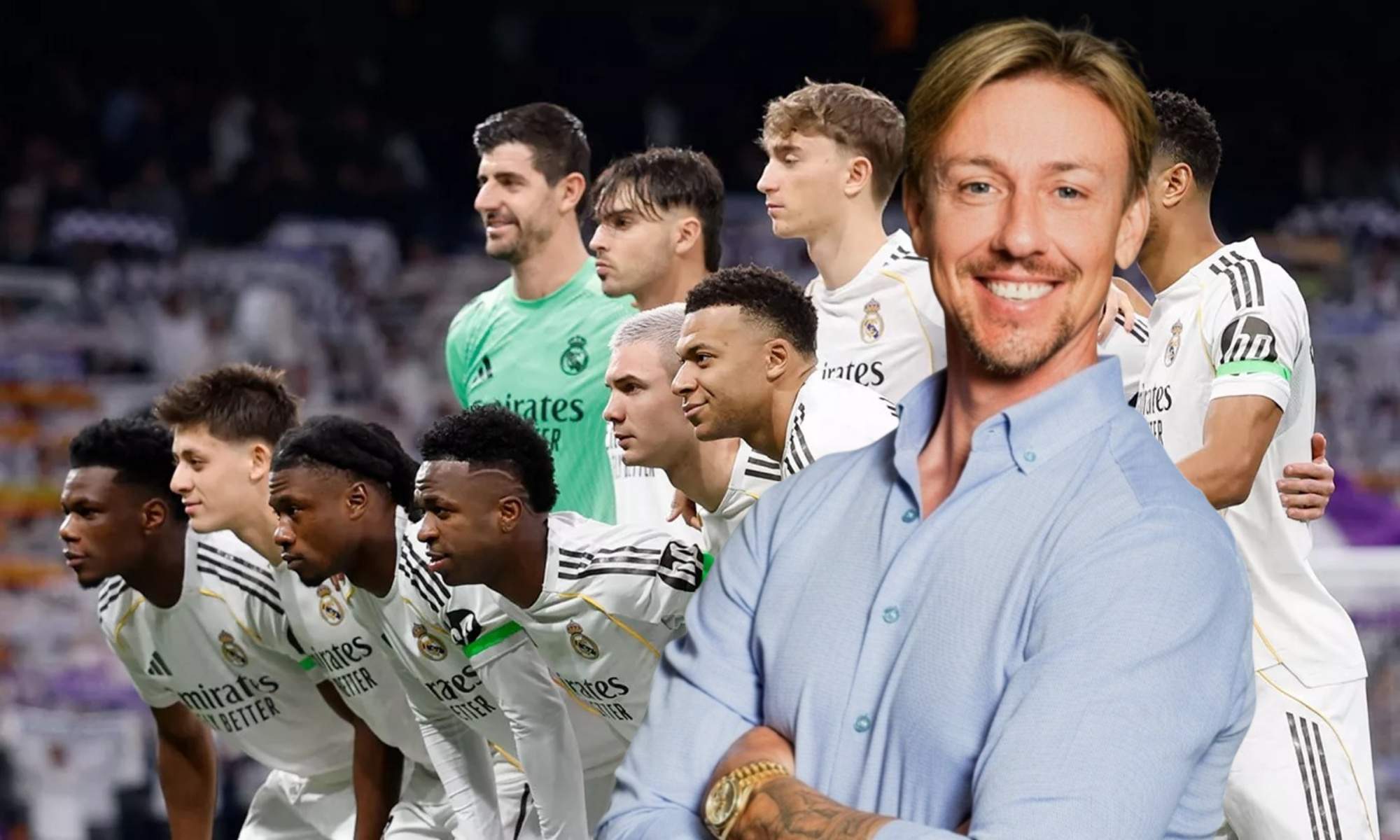 Guti (49), ex futbolista, señala al jugador del Madrid que menos le gustó: "Poco participativo, el que menos ha aparecido en 45 minutos" Guti (49), ex futbolista, señala al jugador del Madrid que menos le gustó: "Poco participativo, el que menos ha aparecido en 45 minutos"