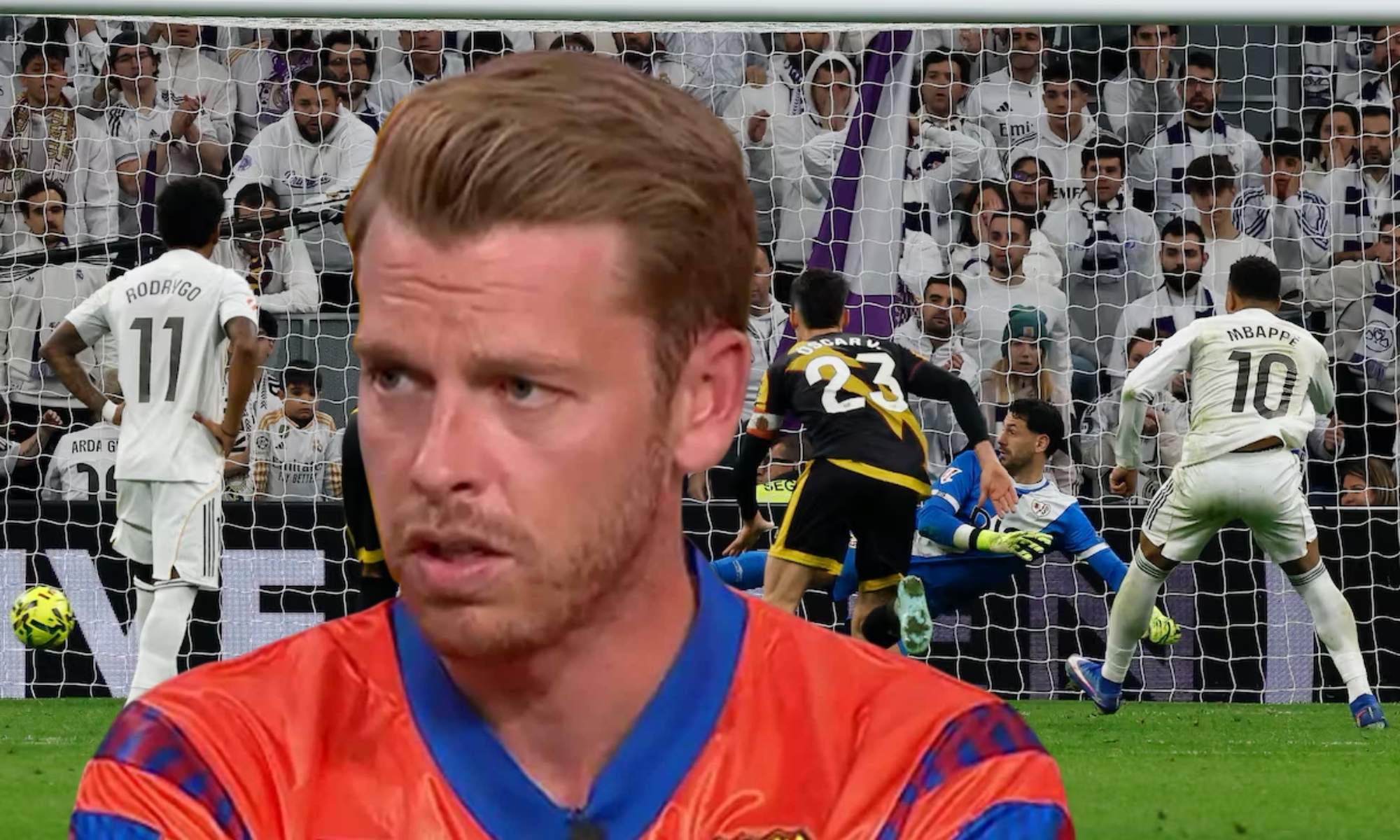 Jota Jordi ha encajado mal el triunfo del Real Madrid frente al Rayo Vallecano. Jota Jordi ha encajado mal el triunfo del Real Madrid frente al Rayo Vallecano.