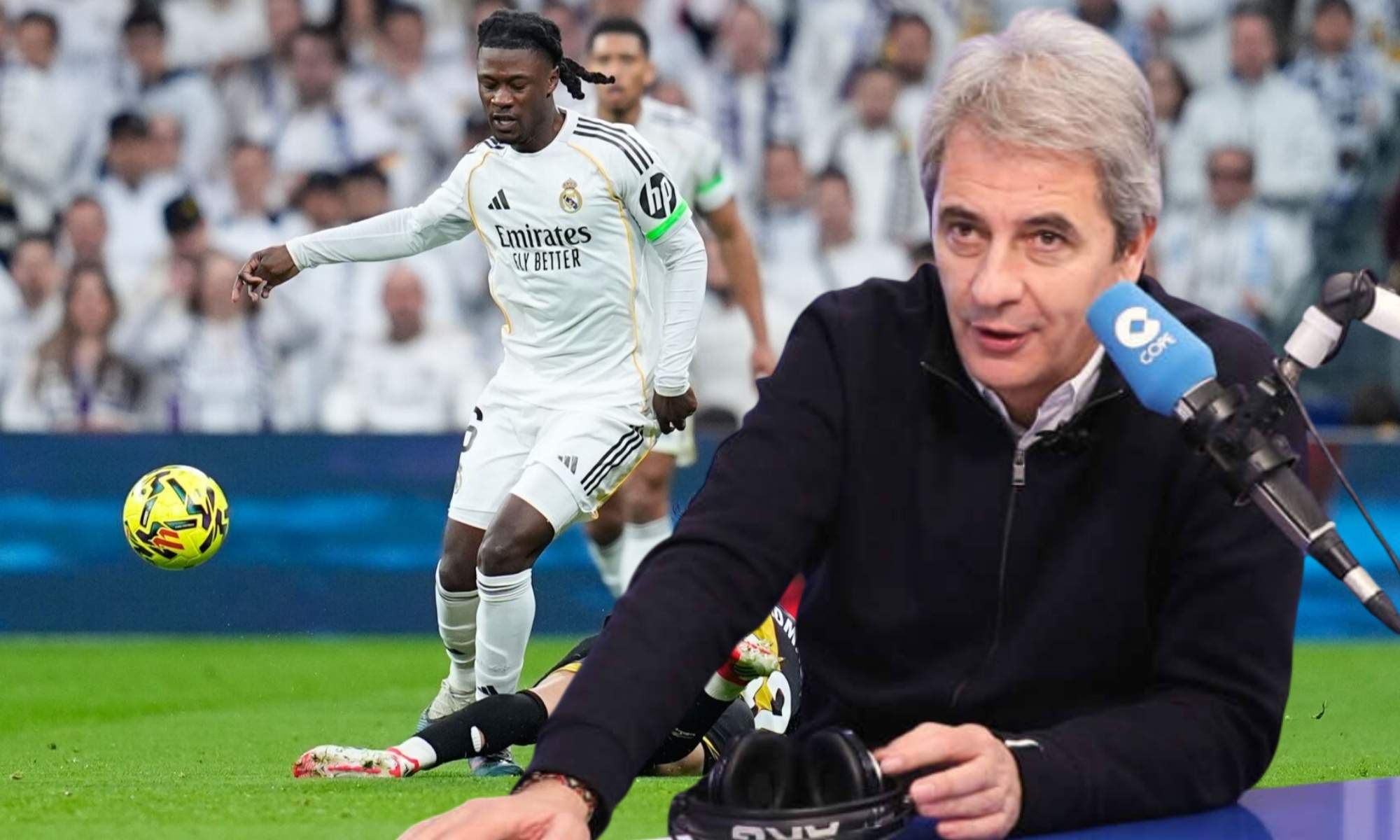 Manolo Lama (64) utiliza a Camavinga para atizar a Arbeloa: "Tienes tres laterales izquierdos" Manolo Lama (64) utiliza a Camavinga para atizar a Arbeloa: "Tienes tres laterales izquierdos"