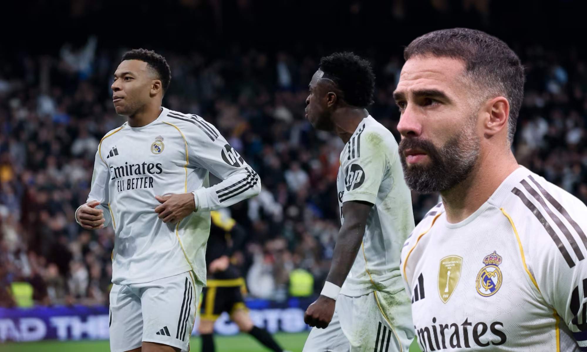 Dani Carvajal ha salido eufórico tras la victoria del Real Madrid al Rayo Vallecano. Dani Carvajal ha salido eufórico tras la victoria del Real Madrid al Rayo Vallecano.