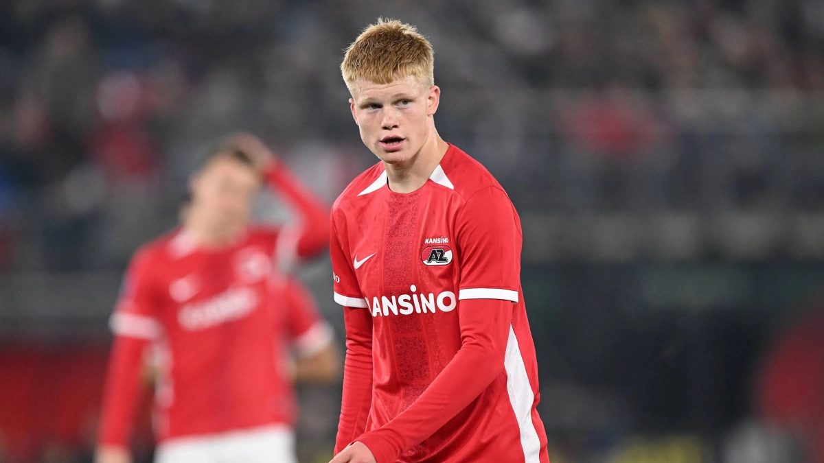 Kees Smit durante un partido con el AZ Alkmaar Kees Smit durante un partido con el AZ Alkmaar