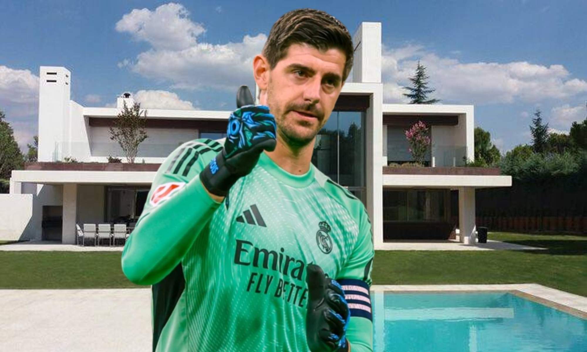 Todos los detales de la casa de Thibaut Courtois que no está en La Moraleja ni en La Finca