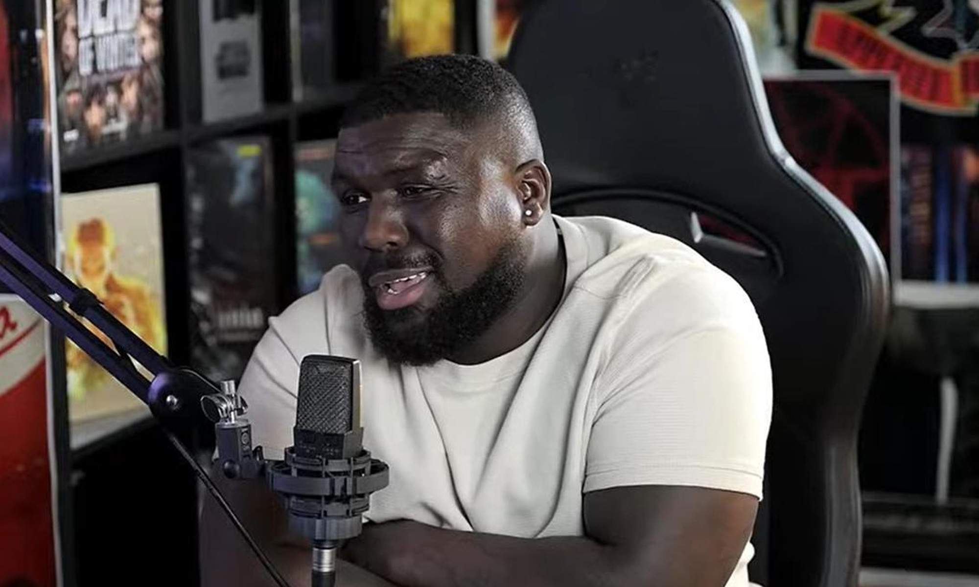 Drenthe hablando en el podcast de Jordi Wild.