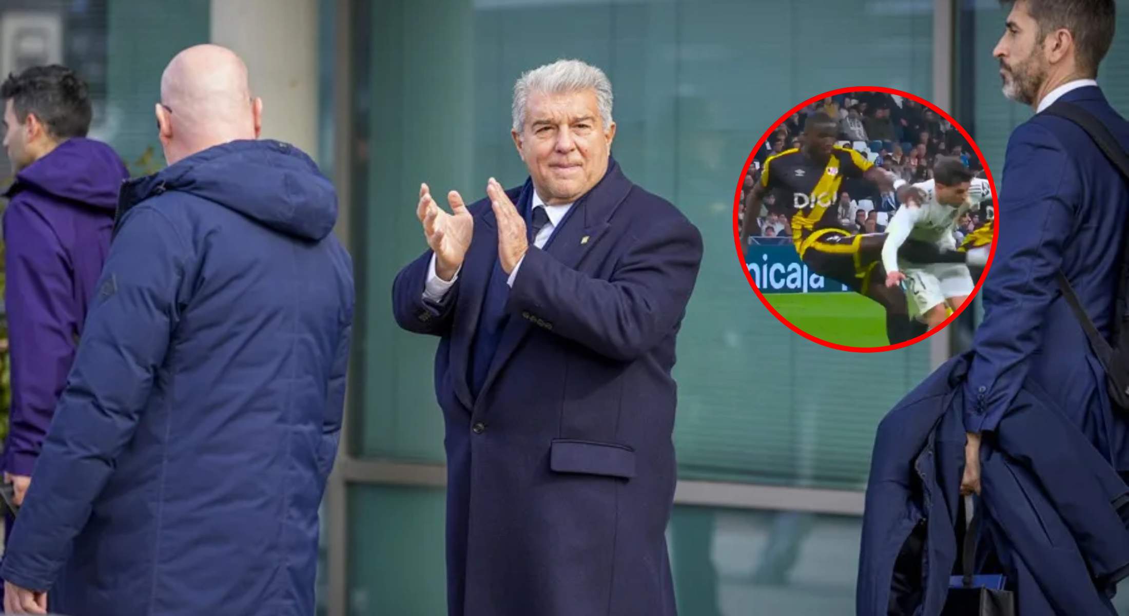 Laporta carga contra el arbitraje al Real Madrid Laporta carga contra el arbitraje al Real Madrid