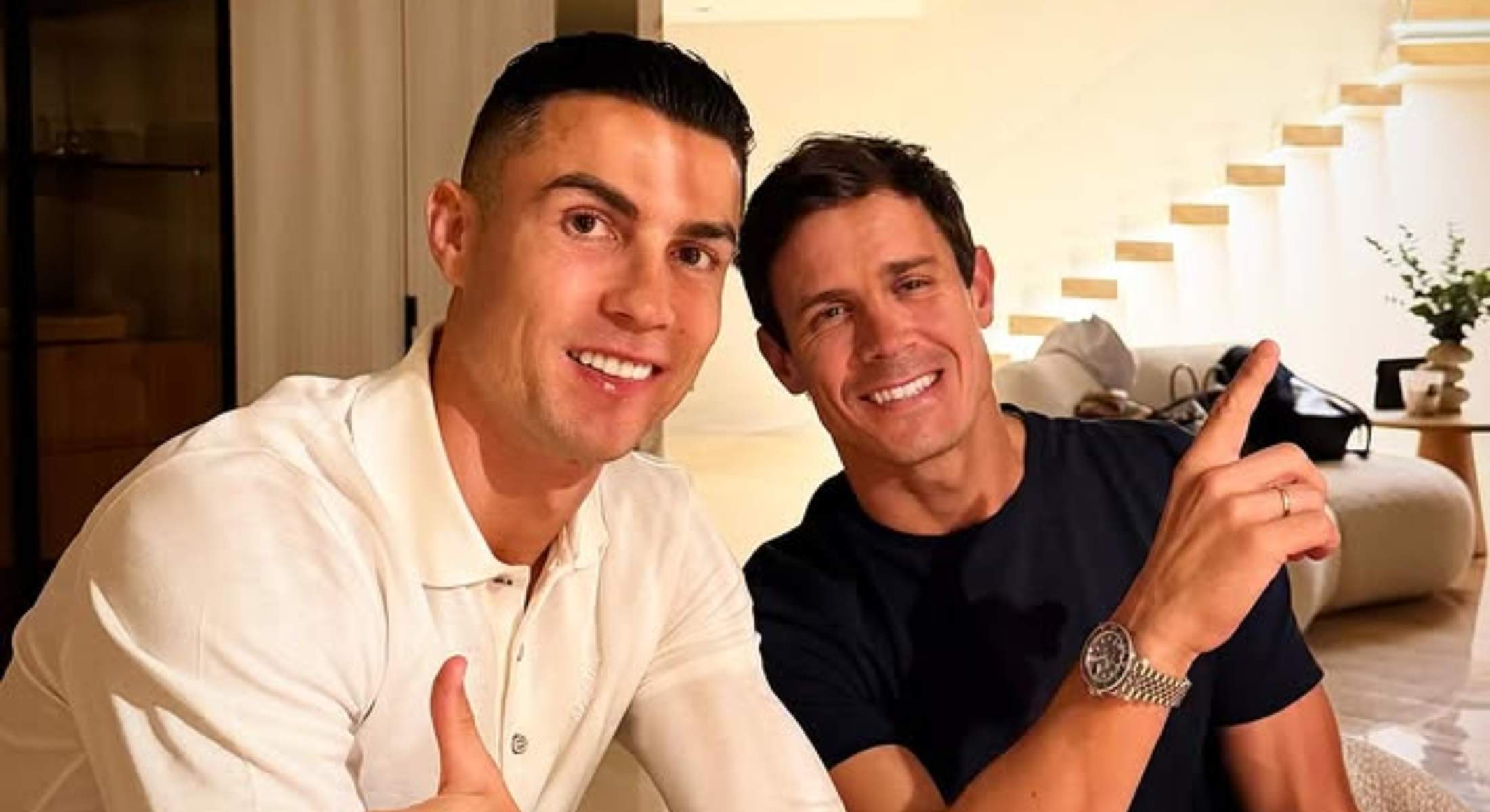Edu Aguirre y su amistad con Cristiano Ronaldo