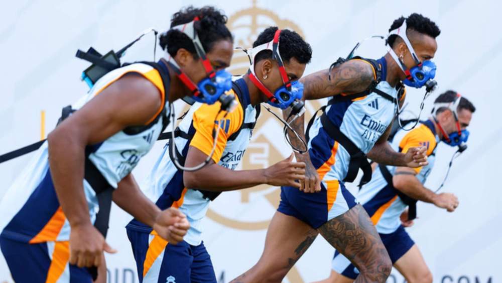 Las máscaras de hipoxia están de vuelta en el Real Madrid.