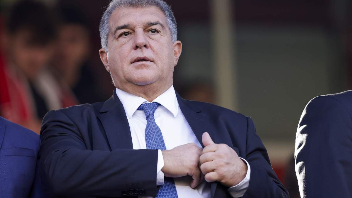 Joan Laporta, presidente del Fútbol Club Barcelona. Joan Laporta, presidente del Fútbol Club Barcelona.