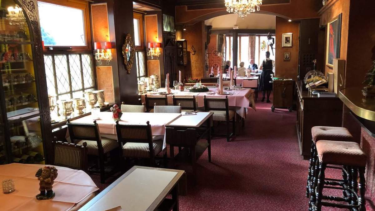 Interior del Old Swiss house