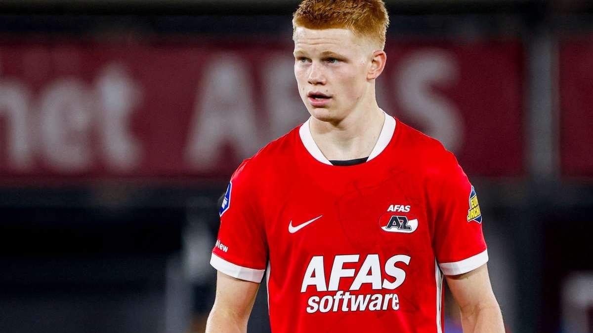 Kees Smit durante un encuentro del AZ Alkmaar