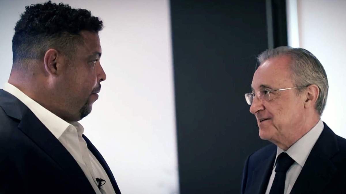 Ronaldo Nazário y Florentino Pérez