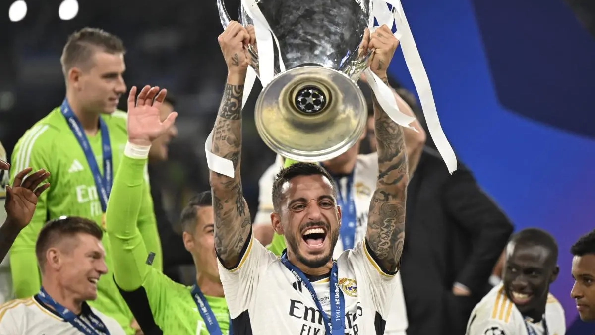 Joselu tras ganar la Champions
