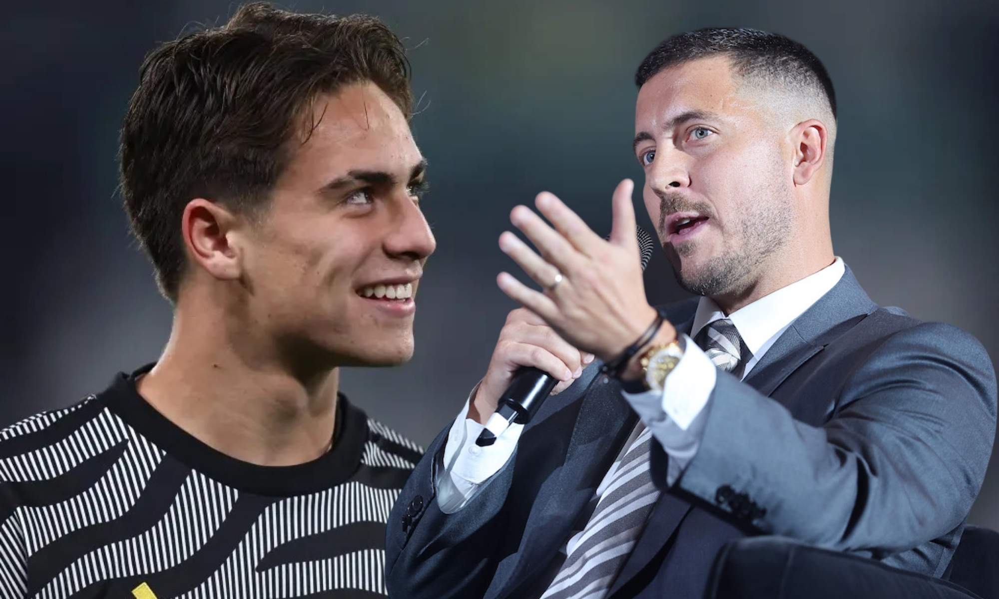 Eden Hazard le pide a Florentino que fiche a Kenan Yildiz: "Es el jugador ideal para el Real Madrid, mis hijos se vuelven locos con él"