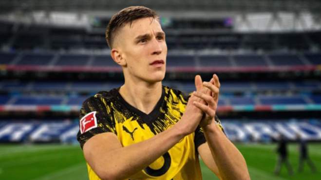 Nico Schlotterbeck, la camiseta del Borussia Dortmund y el Santiago Bernabéu.