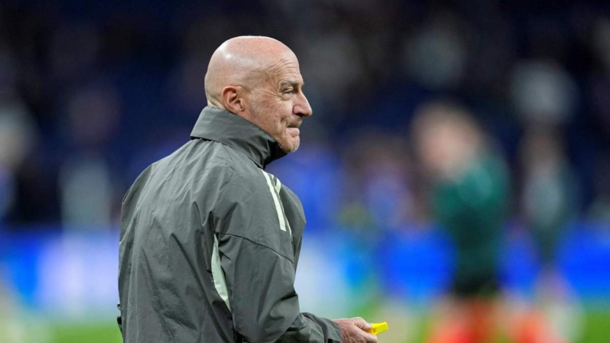 Antonio Pintus en un entrenamiento con el primer equipo