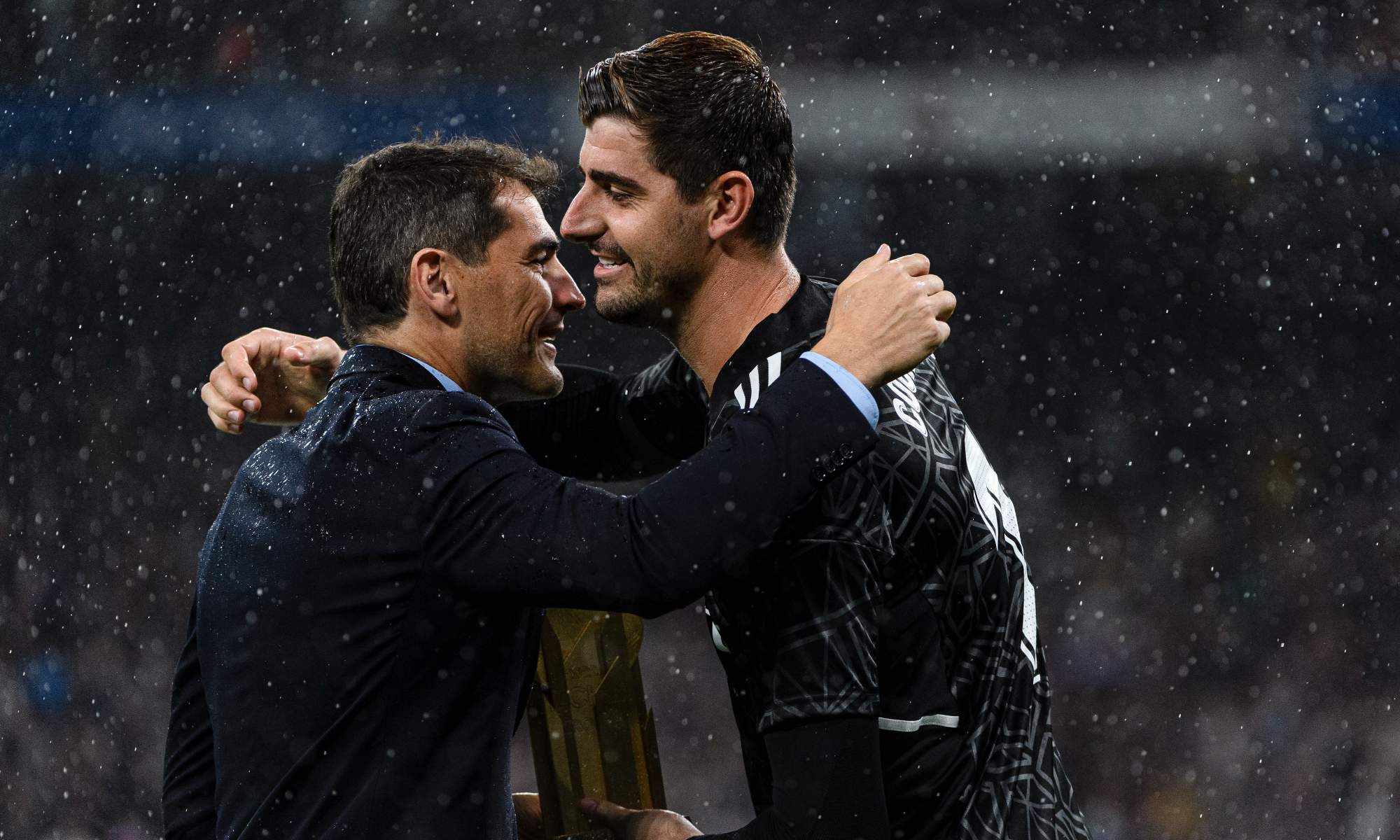Courtois reconoce que Casillas es uno de sus máximos referentes