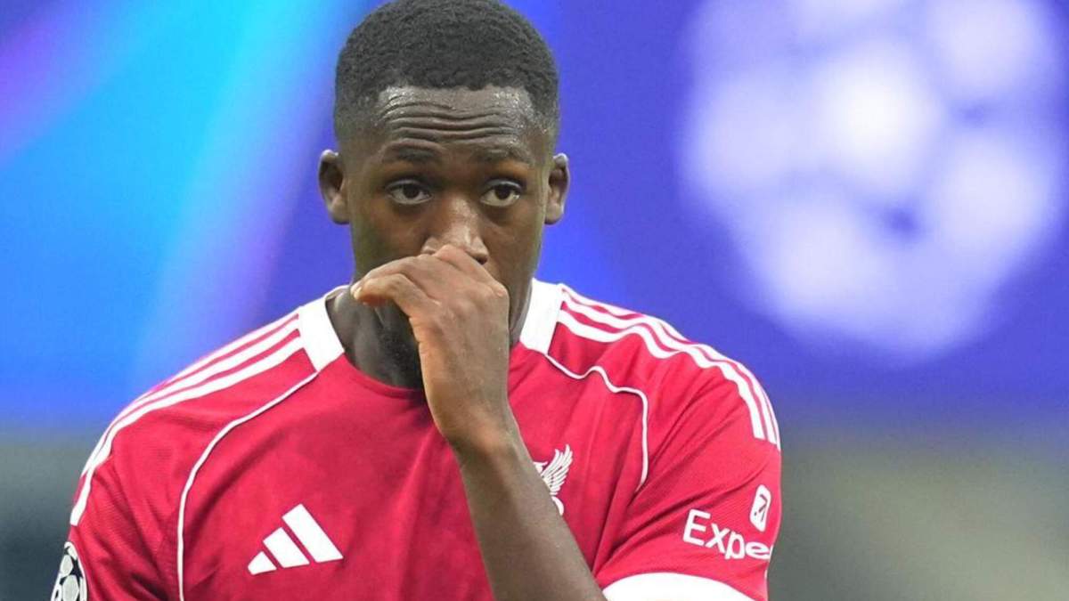 Ibrahima Konaté, durante un partido con el Liverpool esta temporada en Champions.