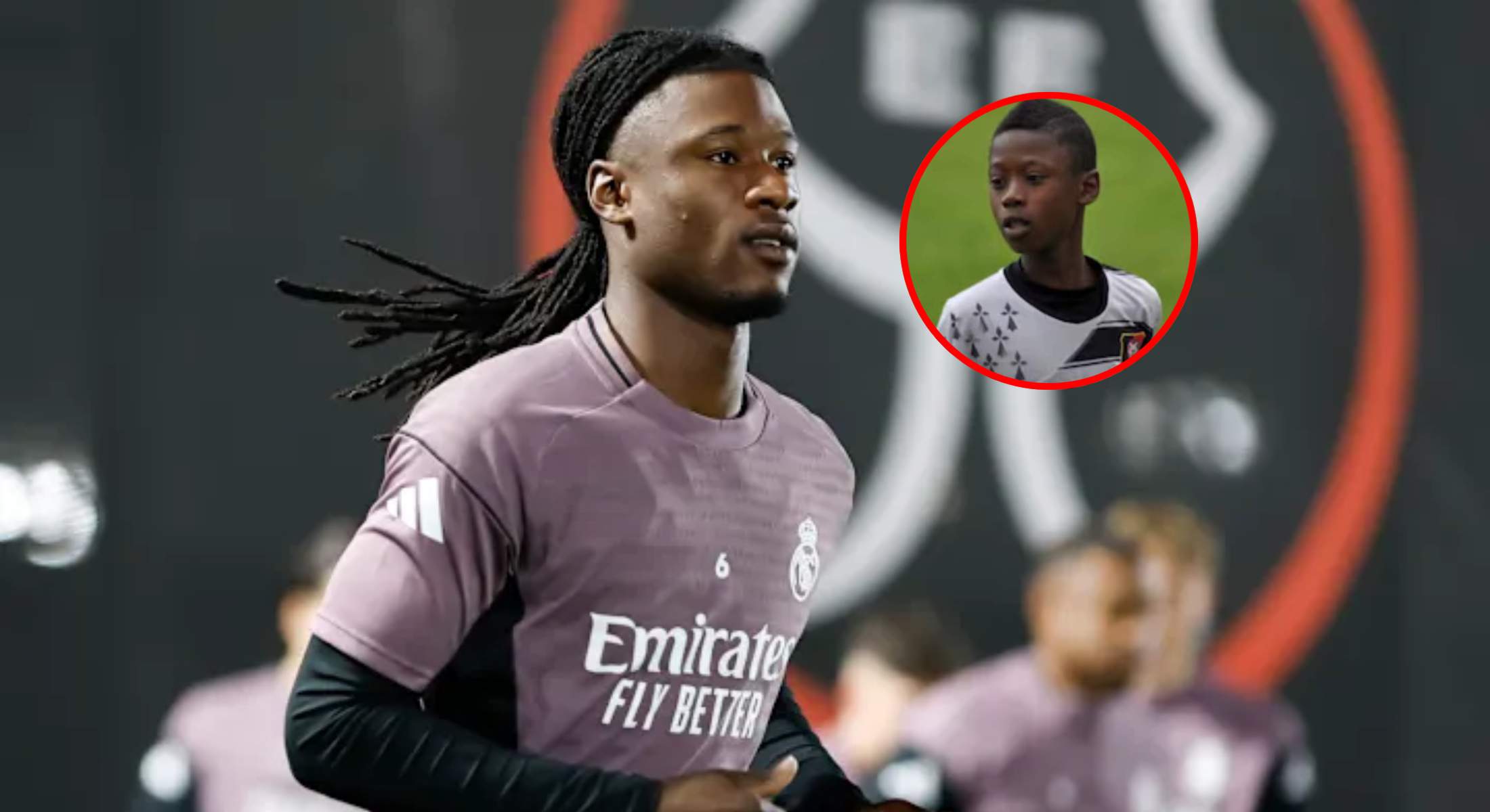 La dura infancia de Camavinga