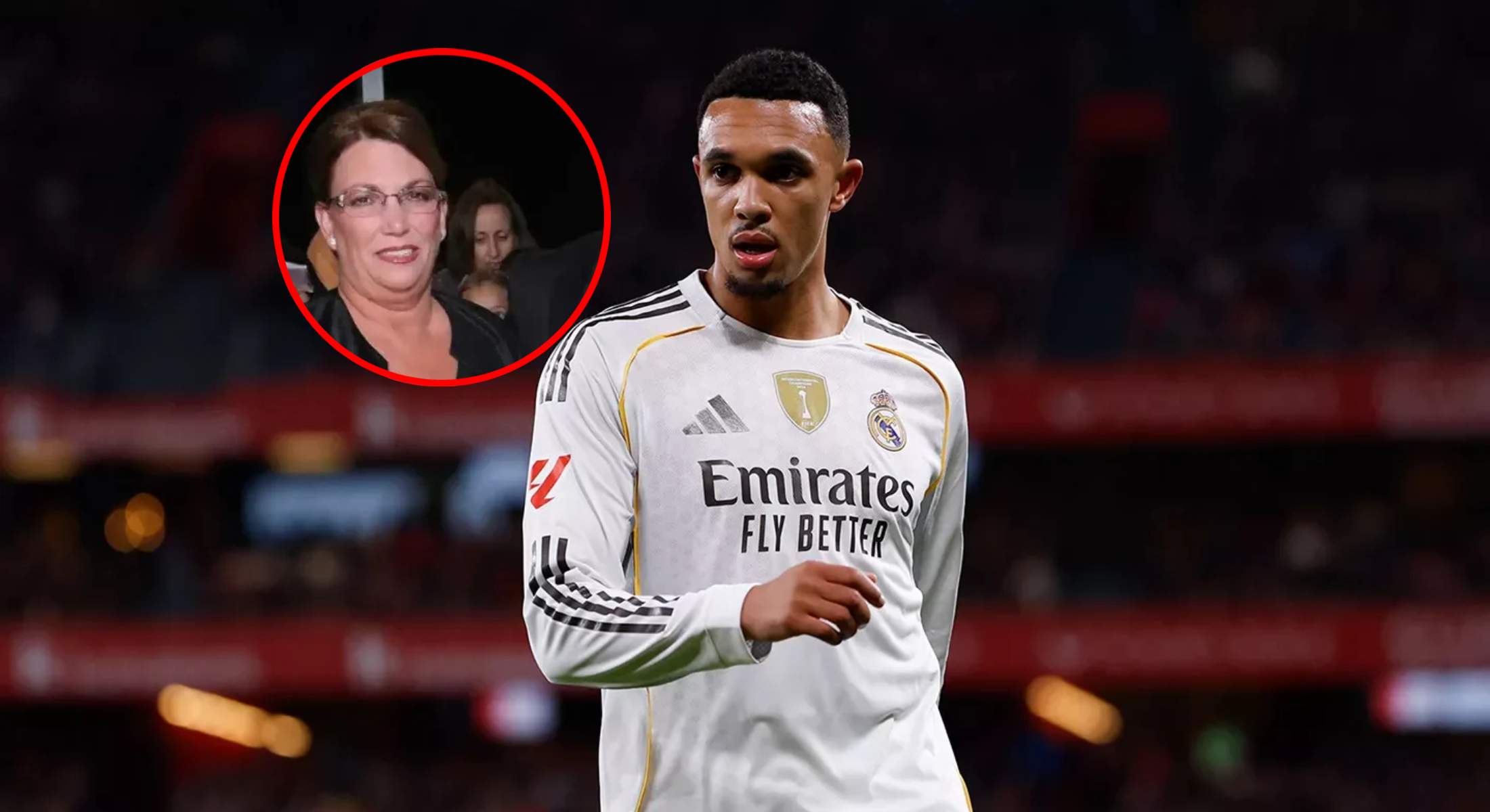 La madre de Alexander Arnold piensa que es broma