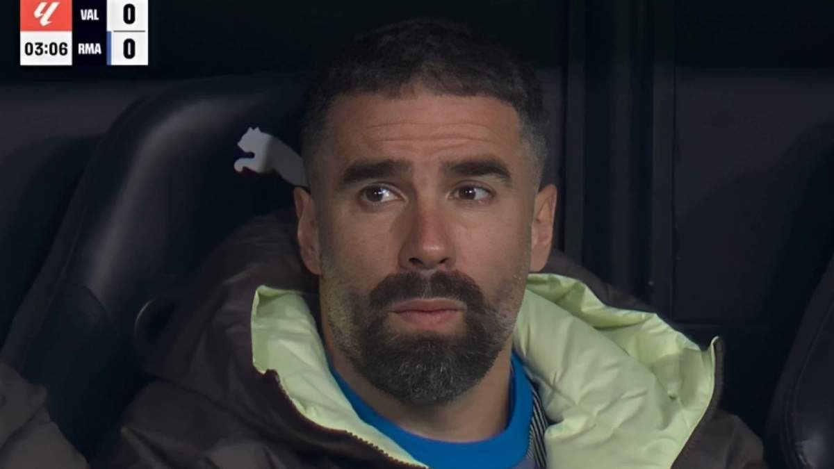 Carvajal Real Madrid Javi Herráez Valencia