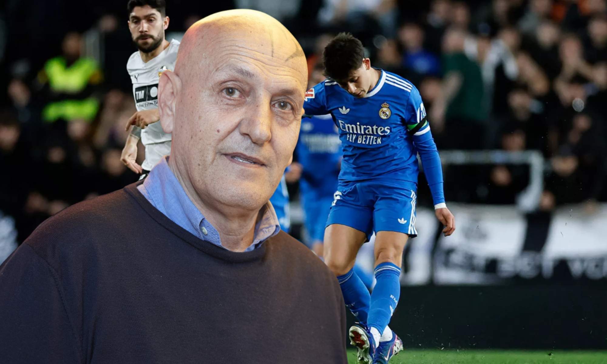 Coto Matamoros no entiende que Arda Güler sea uno de los cambios en cada partido