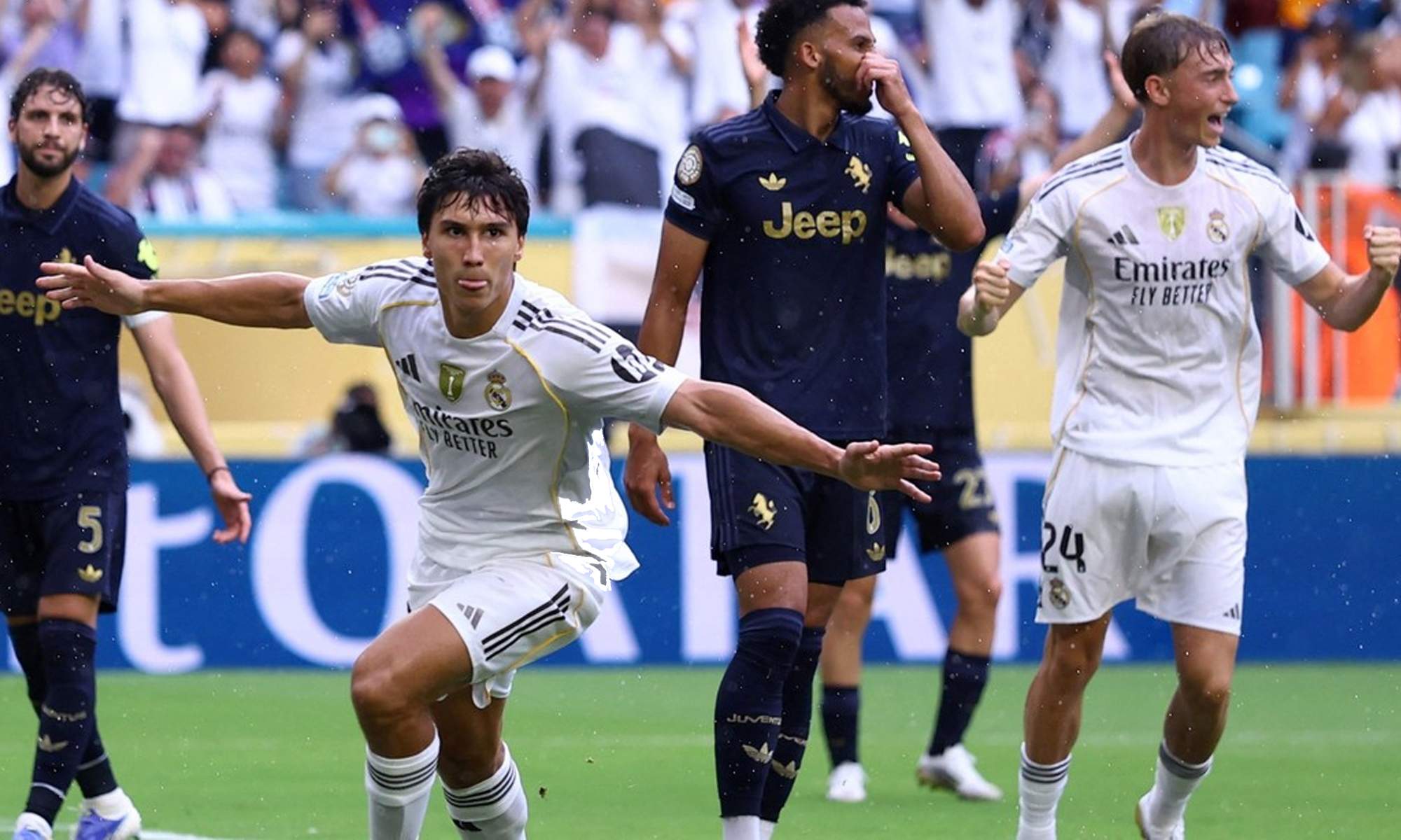 Una imagen del Real Madrid - Juventus del Mundial de Clubes. 