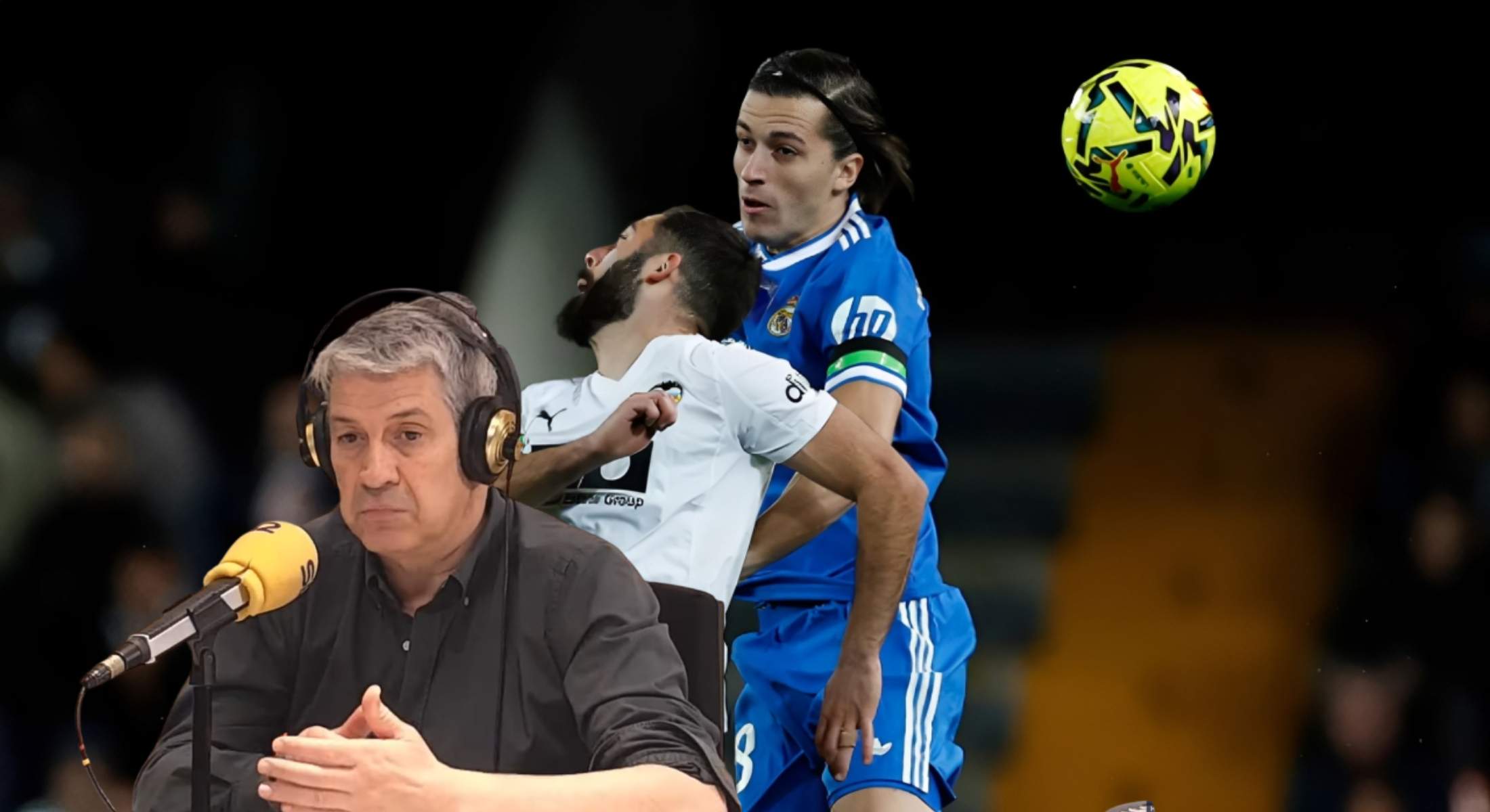 Alex Iranzo y los golpes de cabeza de futbolistas