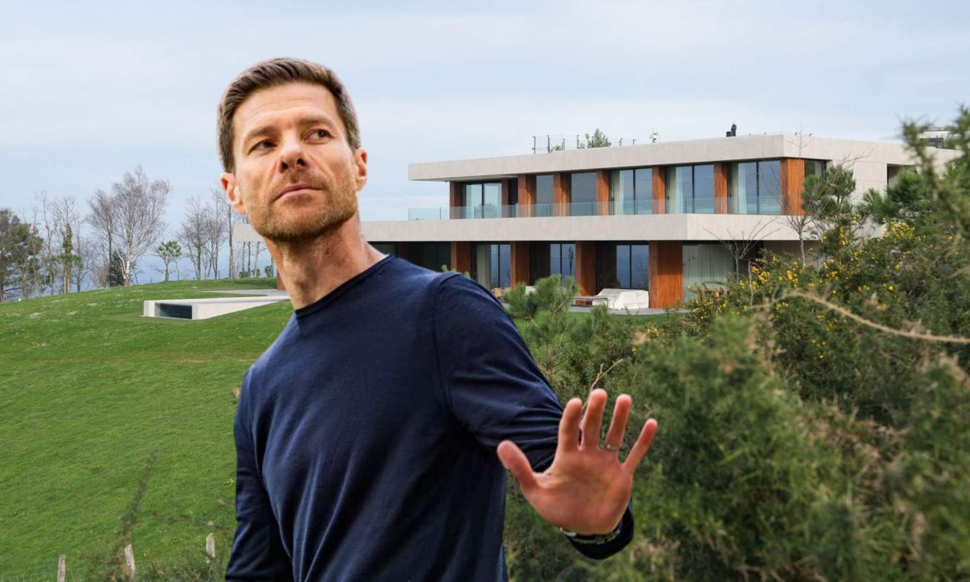 La casa de Xabi Alonso en San Sebastián está en serios problemas y podría verse abocada a la demolición.