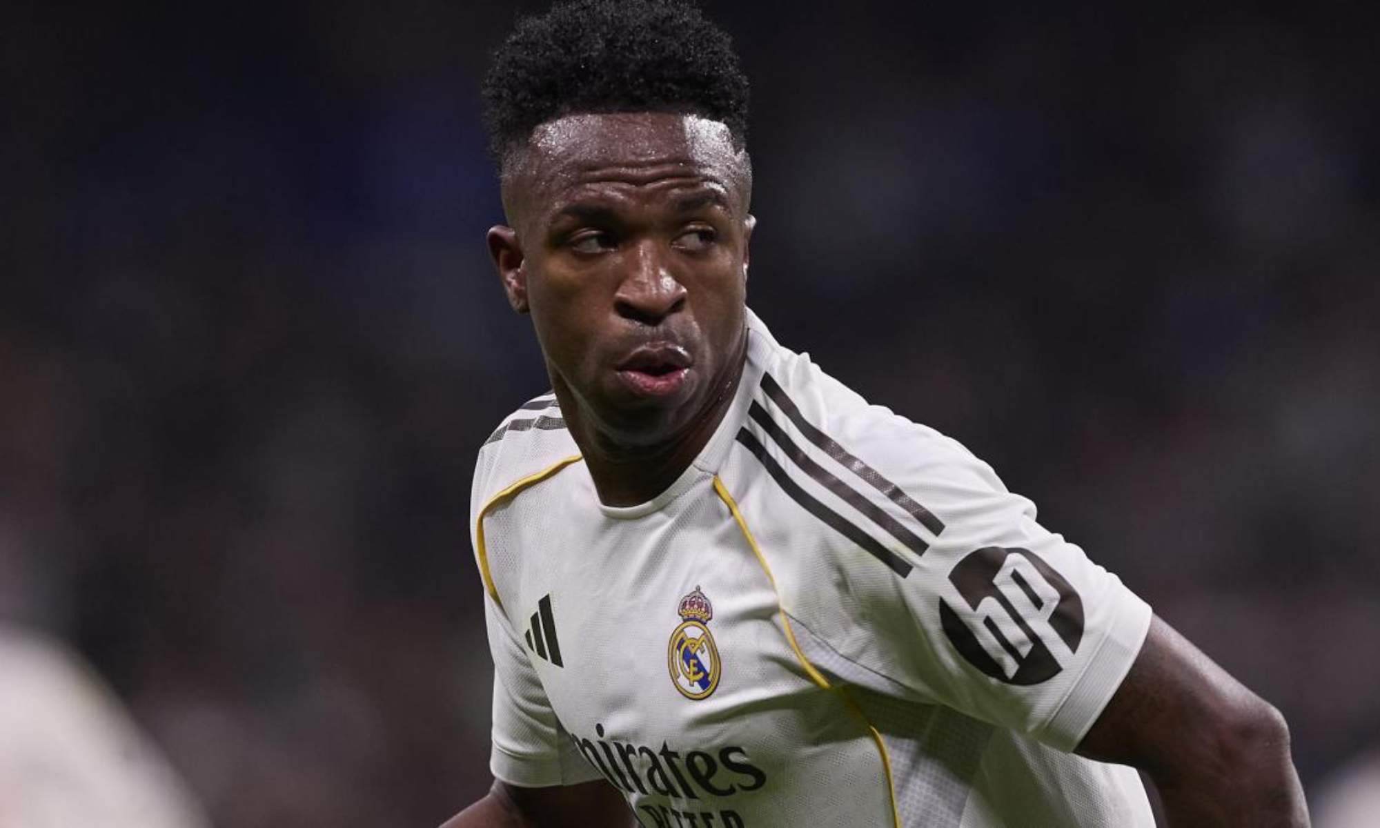 Vinicius Junior, durante un partido de esta temporada con el Real Madrid. Vinicius Junior, durante un partido de esta temporada con el Real Madrid.