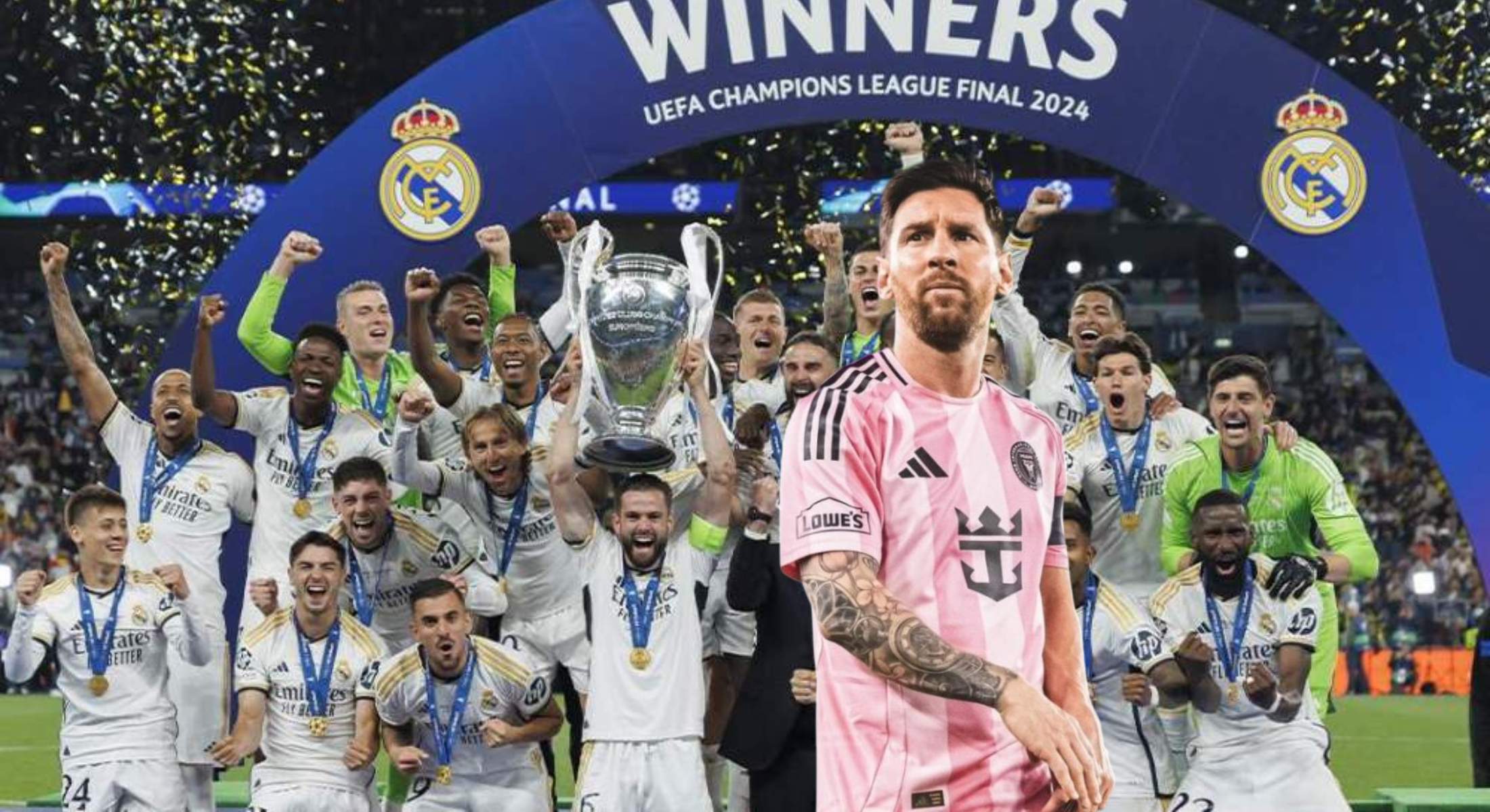 Messi considera al Real Madrid el mejor equipo del mundo